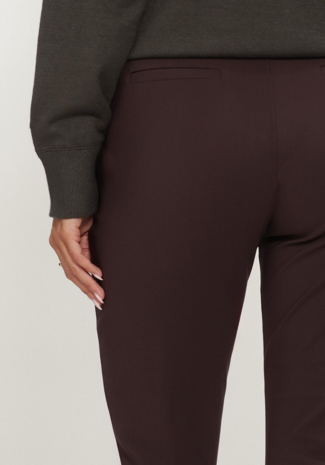 Bordeaux STUDIO ANNELOES Pantalon Downstairs winter bonded trousers - large
