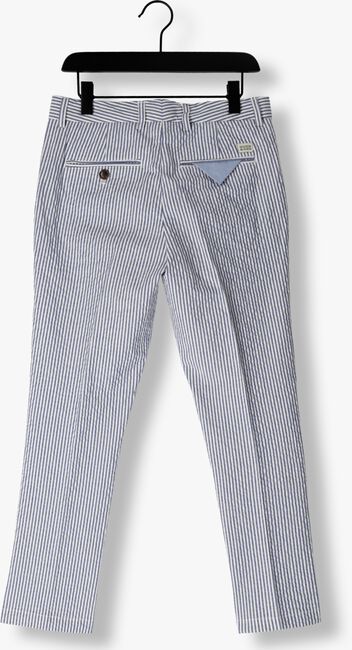 SCOTCH & SODA Pantalon SEERSUCKER CHINO PANTS Bleu clair - large
