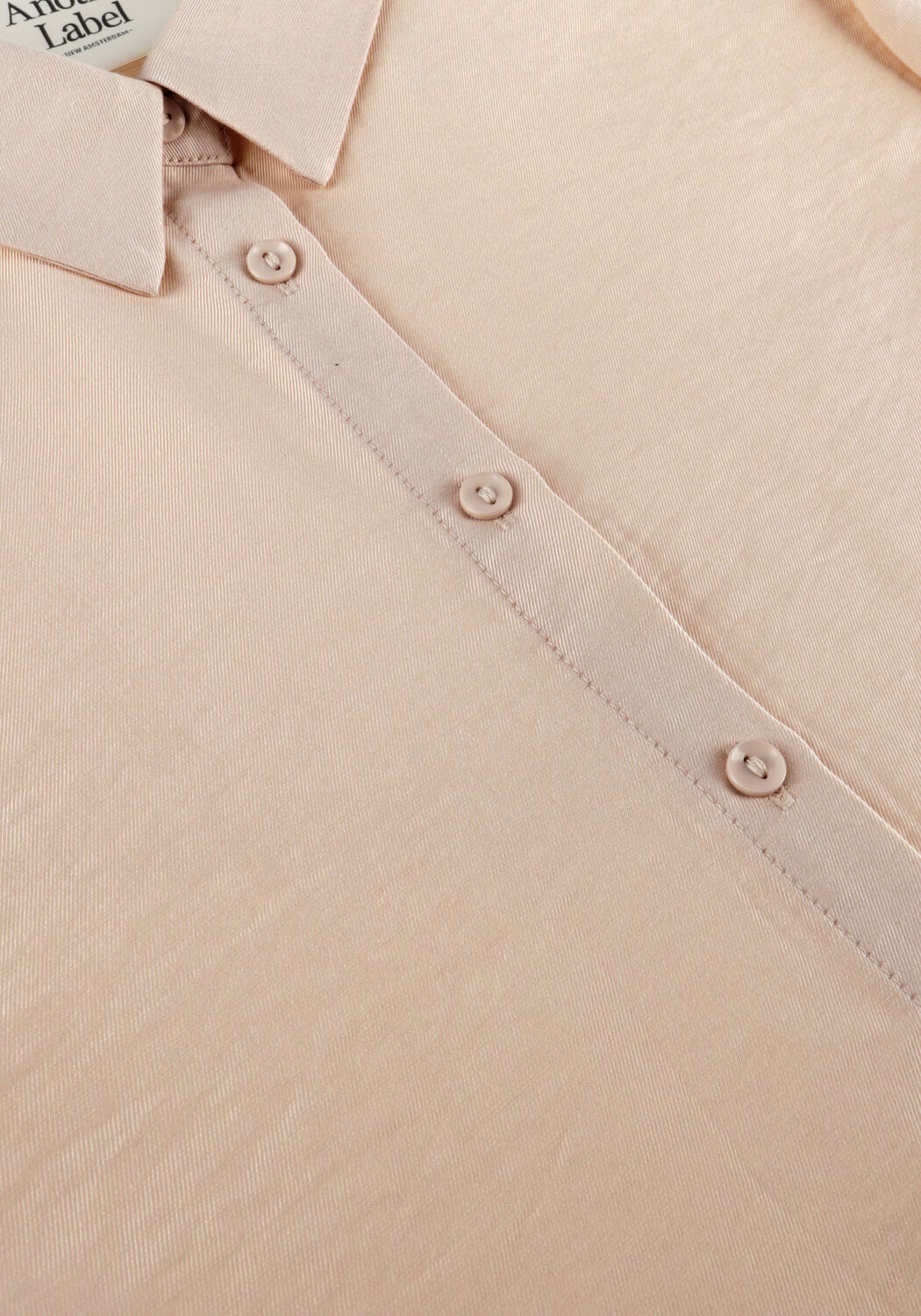 ANOTHER LABEL T-shirt LIERRE STRUCTURED SHIRT Sable - large
