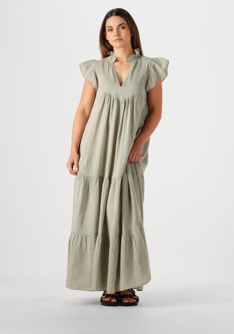 Groene DEVOTION Maxi jurk TERRIFIC - large