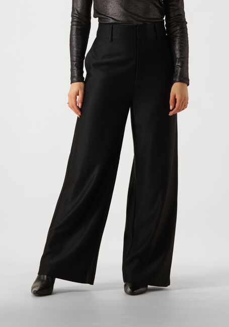 Zwarte MY ESSENTIAL WARDROBE Pantalon LAVINAMW HIGH WIDE PANT - large