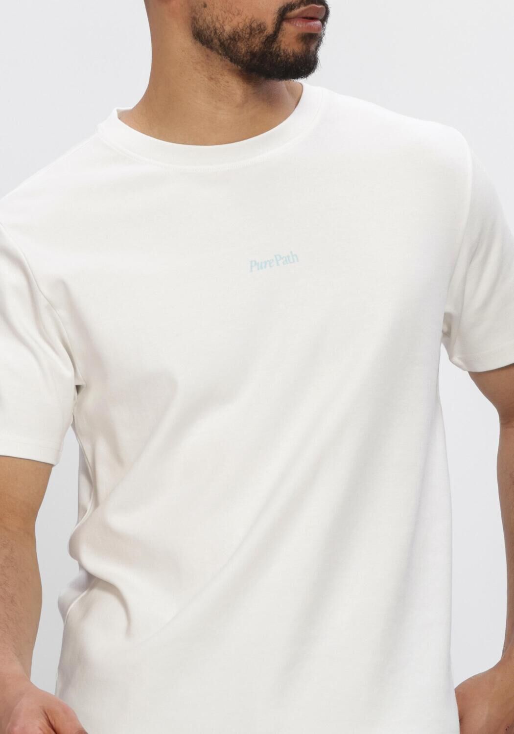 Witte PURE PATH T-shirt TRIO OF FLOWERS T-SHIRT - large