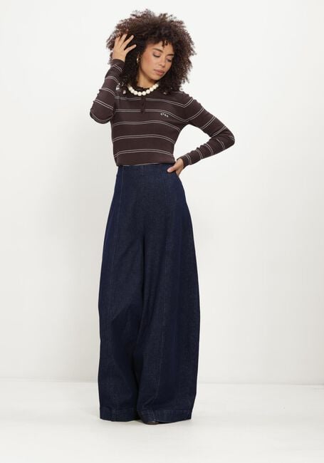 CO'COUTURE Wide jeans MERLICC BARREL JEANS Bleu fonc&eacute; - large