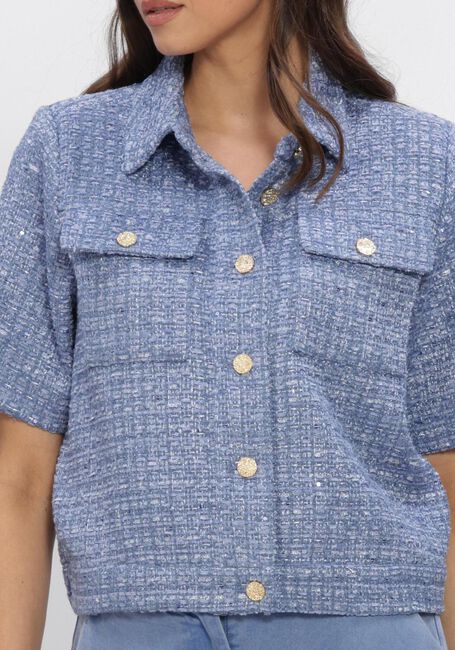 Blauwe FREEBIRD Blazers WV-BOUCLE-CHENILLE-26-1 - large