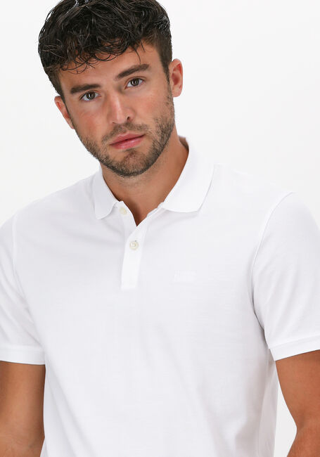 Witte BOSS BLACK Polo PALLAS 10108581 01 - large