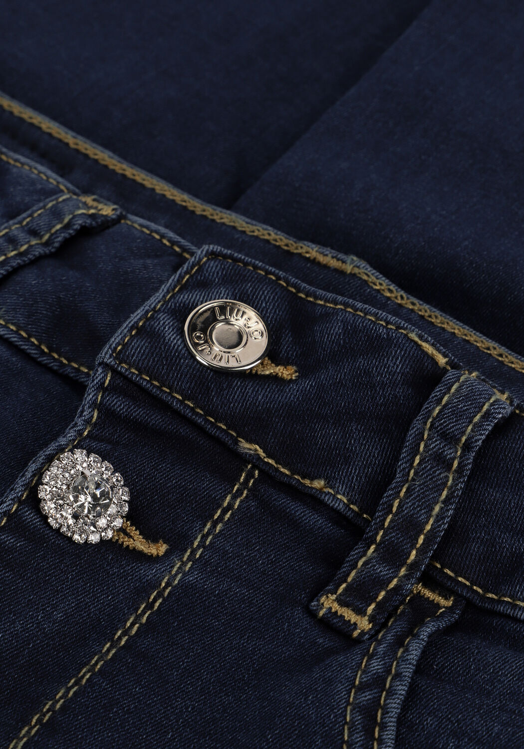 LIU JO Flared jeans B. UP PRINCESS H.W. en bleu - large