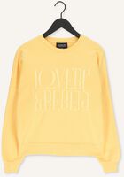 COLOURFUL REBEL Chandail LOVERS EMBRO DROPPED SHOULDER SWEAT en jaune COLOURFUL REBEL Chandail LOVERS EMBRO DROPPED SHOULDER SWEAT en jaune - medium