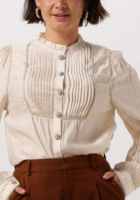 NUKUS MYANMAR BLOUSE Blouses en blanc - large