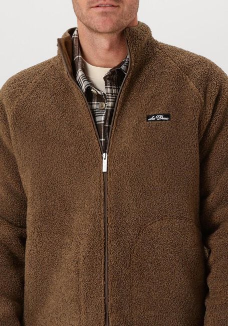 Bruine LES DEUX Teddy jas CREED TEDDY JACKET - large