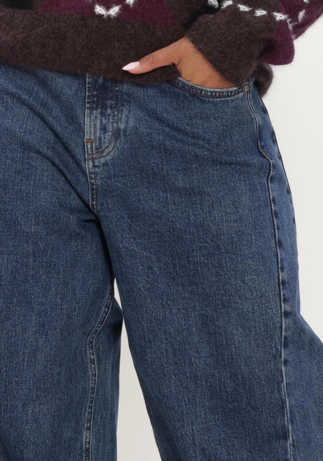 STUDIO ANNELOES Pantalon large Frenkie balloon trousers en bleu - large