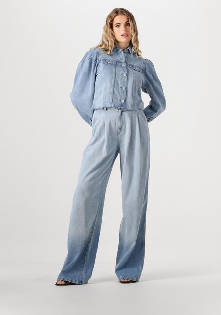 Blauwe IBANA Wide jeans PRISTINA - large