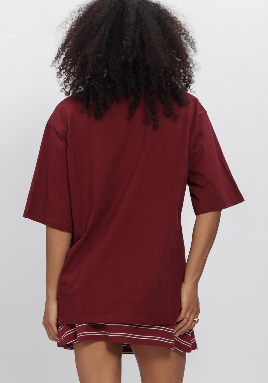 GESTUZ GZTIMUNE TEE Hauts & T-shirts en rouge - large