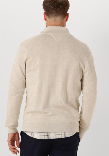 Beige TOMMY HILFIGER Vest ESSENTIAL COTTON ZIP THRU - large