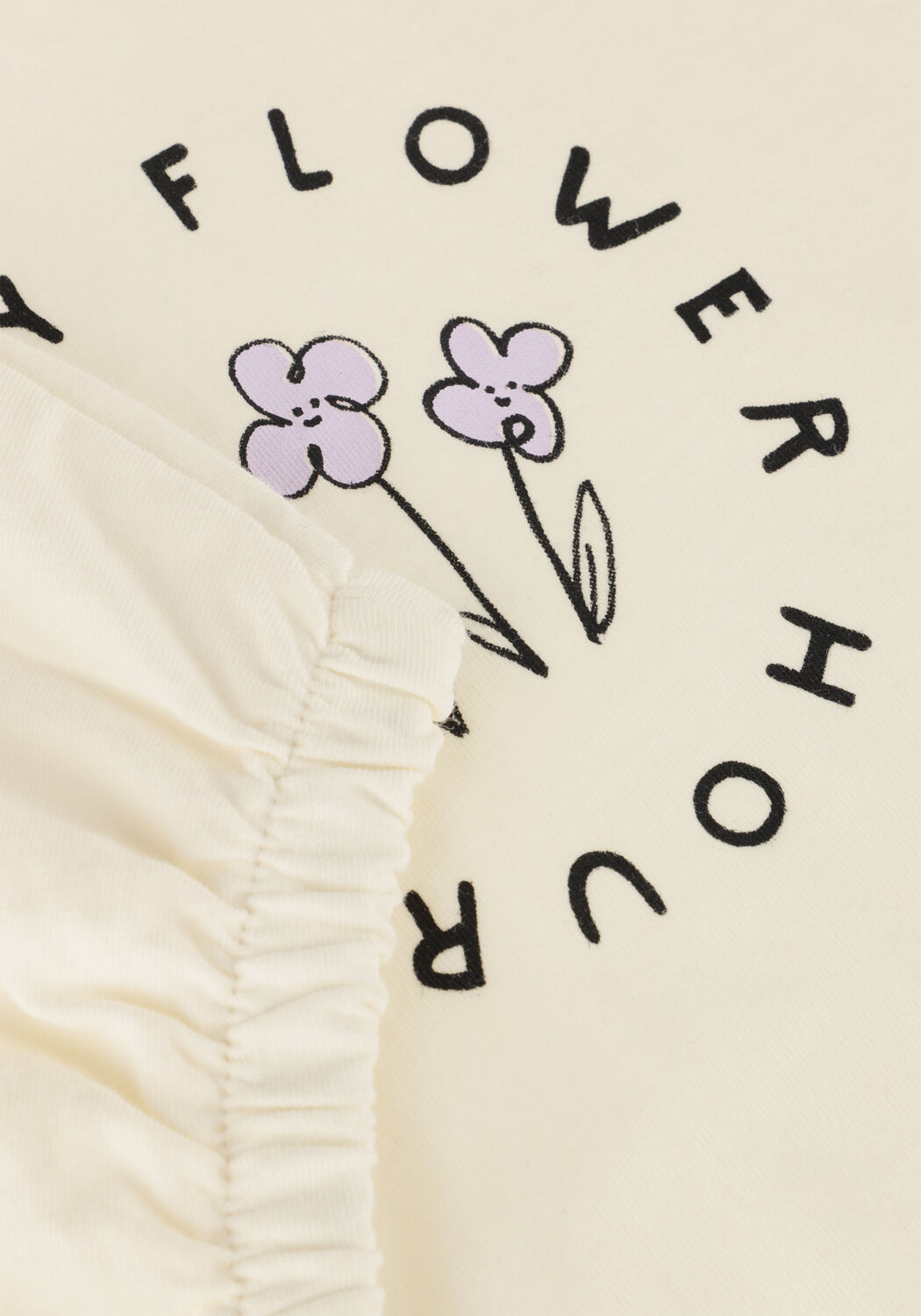 Sproet & Sprout T-shirt T-SHIRT BOXY HAPPY FLOWER Blanc - large