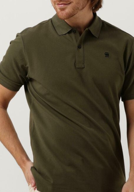 G-STAR RAW Polo DUNDA SLIM POLO S/S en vert - large