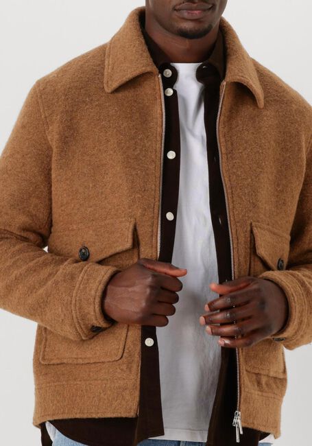 SELECTED MEN Jack SLHJAKOB WOOL BLEND JKT en marron - large