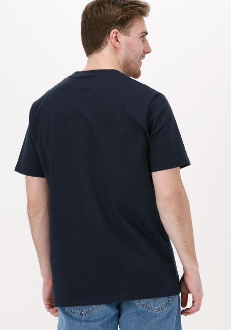 WOODBIRD T-shirt JOON FLOW TEE Bleu foncé - large