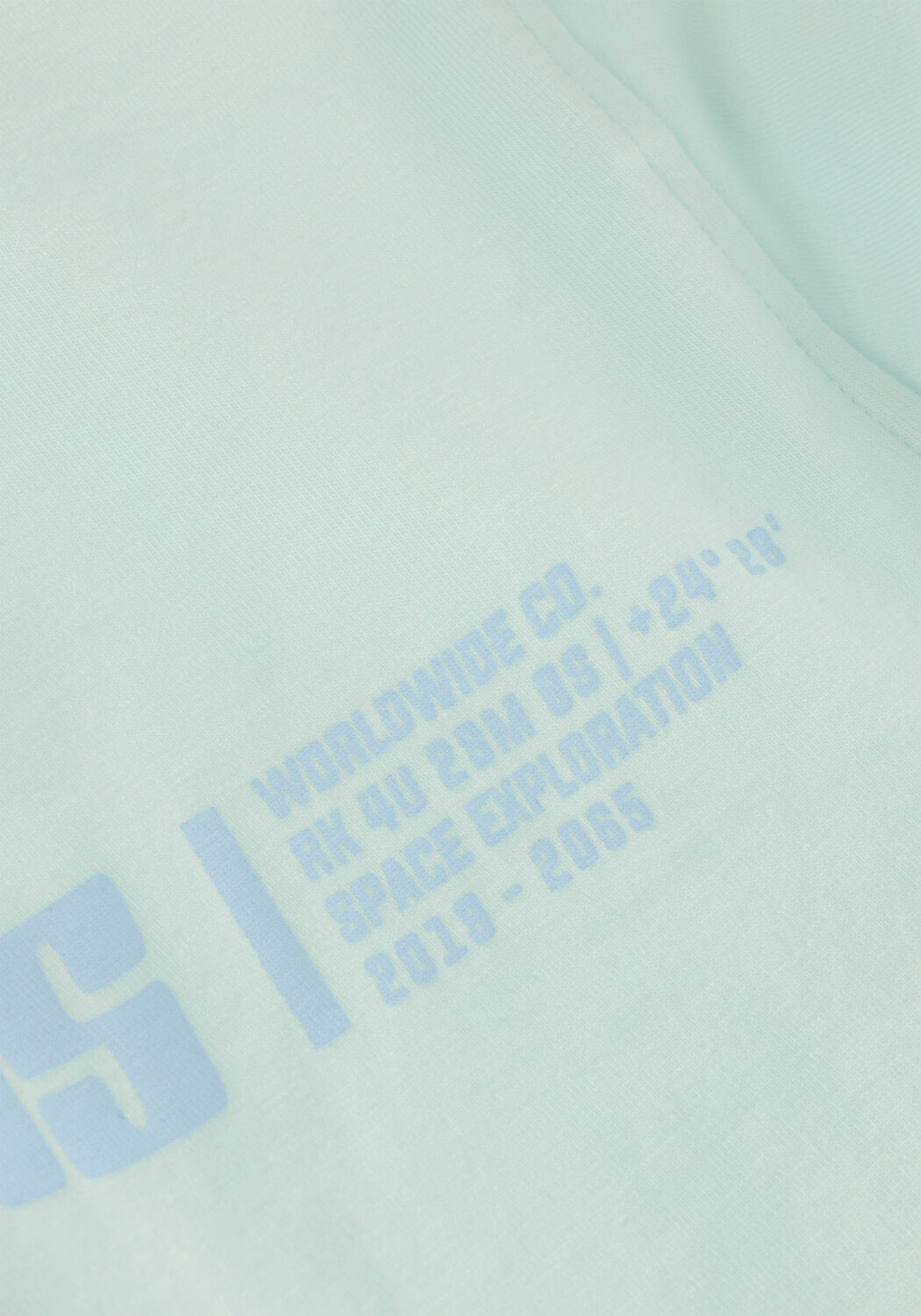 Lichtblauwe MALELIONS T-shirt WORLDWIDE T-SHIRT - large