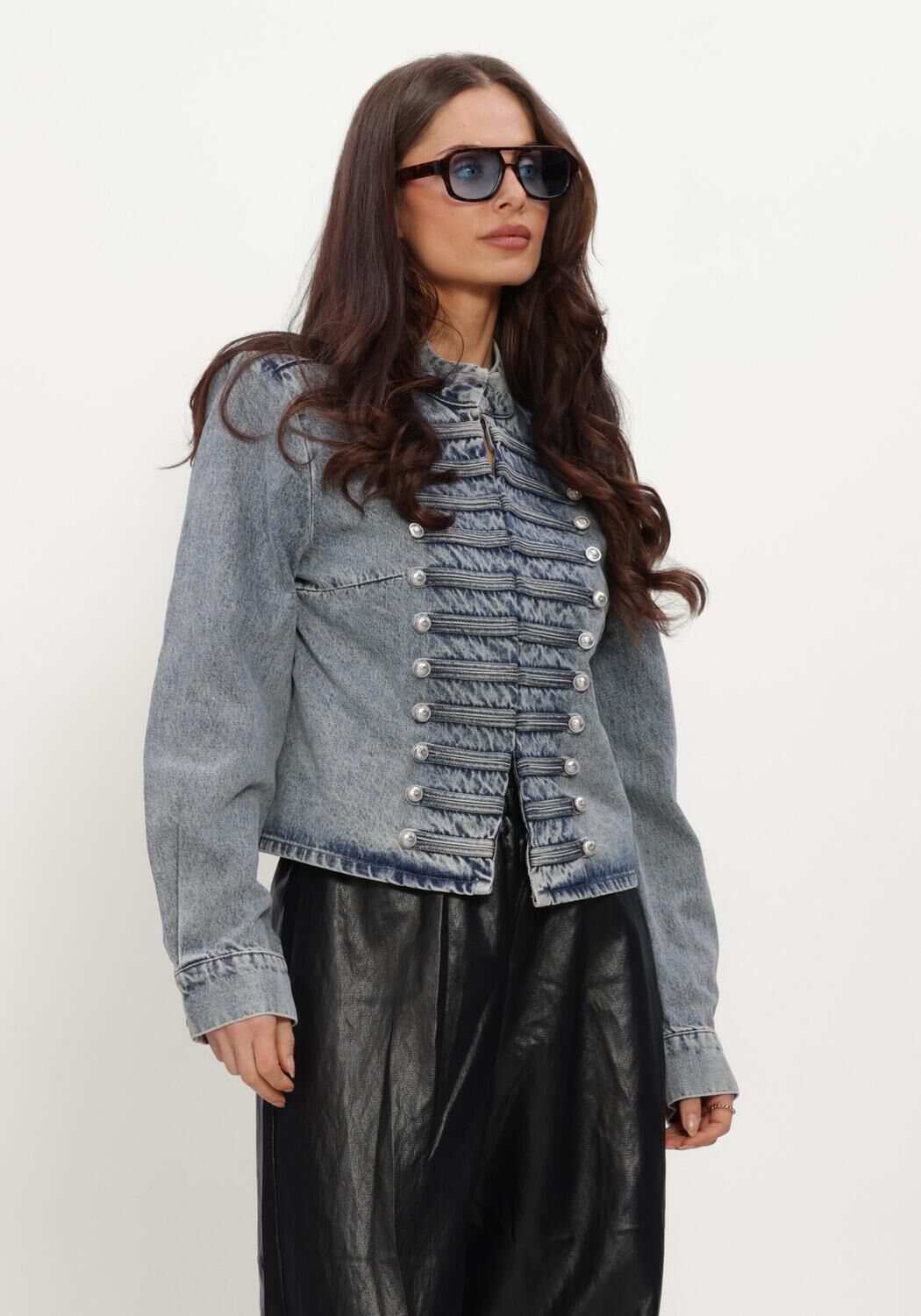 CO'COUTURE Veste en jean JACKSONCC OFFICER DENIM JACKET en bleu - large