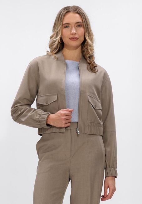 DANTE6 Jack SAMIE MELANGE JACKET en taupe - large