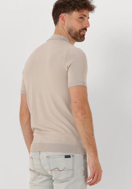 GENTI Polo POLO BUTTON SS K2046-1260 en beige - large
