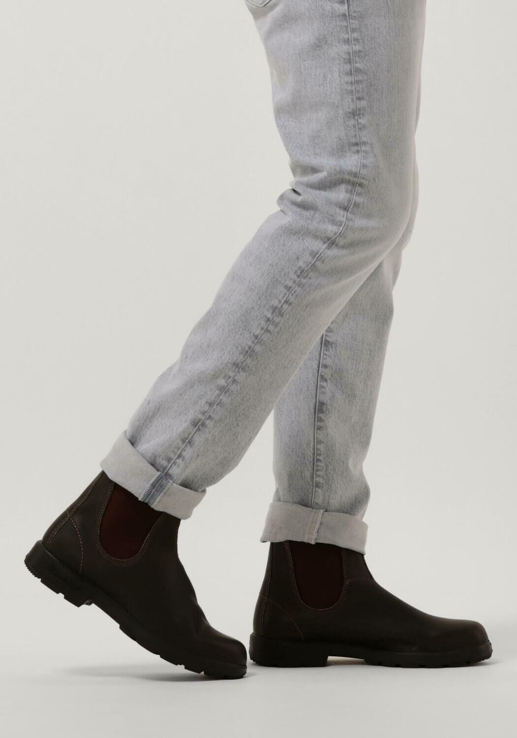 BLUNDSTONE Bottines chelsea CLASSIC HEREN en marron  - large