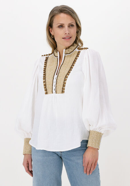 Witte MES DEMOISELLES  REVA BLOUSE - large