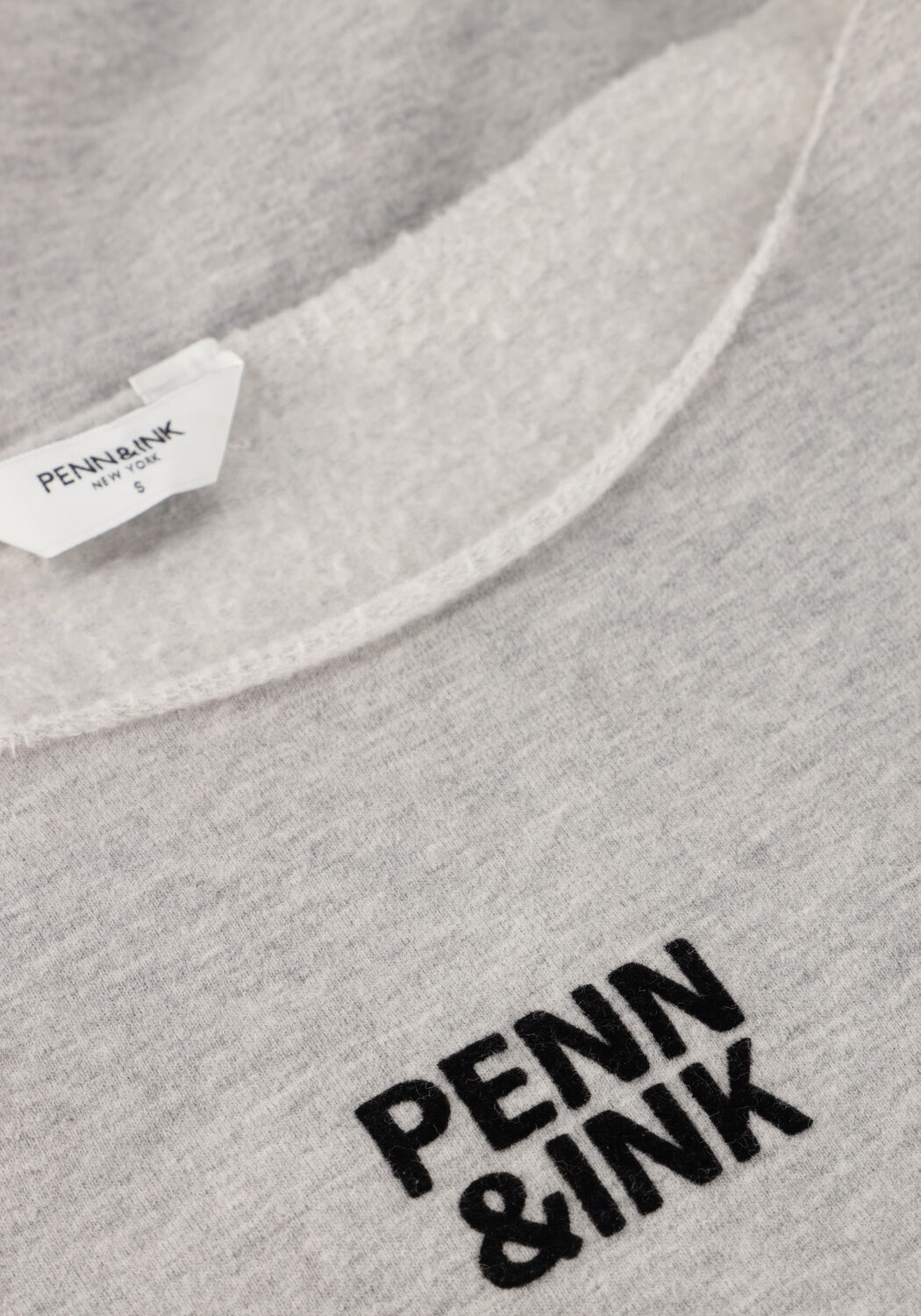 PENN & INK Pull SWEATER W25F1703 en gris - large