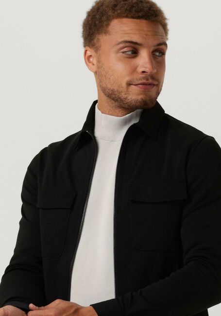 Zwarte GENTI Overshirt S6000-1967 - large