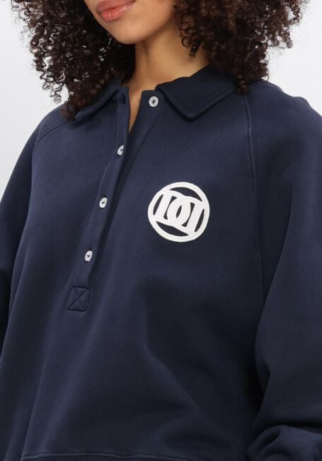 Donkerblauwe DEBLON SPORTS Sweater LOTTE SWEATER - large