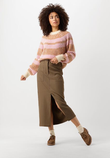 Roze Y.A.S. Trui YASCHRISNA LS KNIT PULLOVER - large