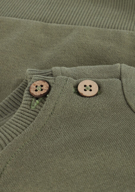 Donkergroene LIL' ATELIER Sweater NBMILONDON RIN LS SWEAT LIL - large