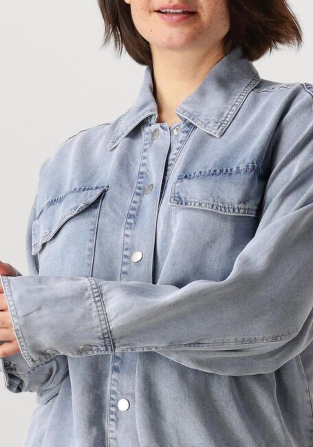 AAIKO Veste en jean KARIE TENCEL TEN 549 Bleu clair - large