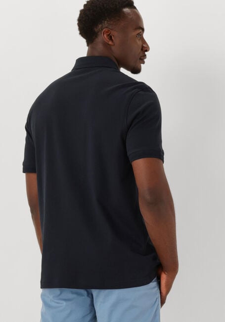 BOSS ORANGE Polo PE_INTERLOCK Bleu foncé - large