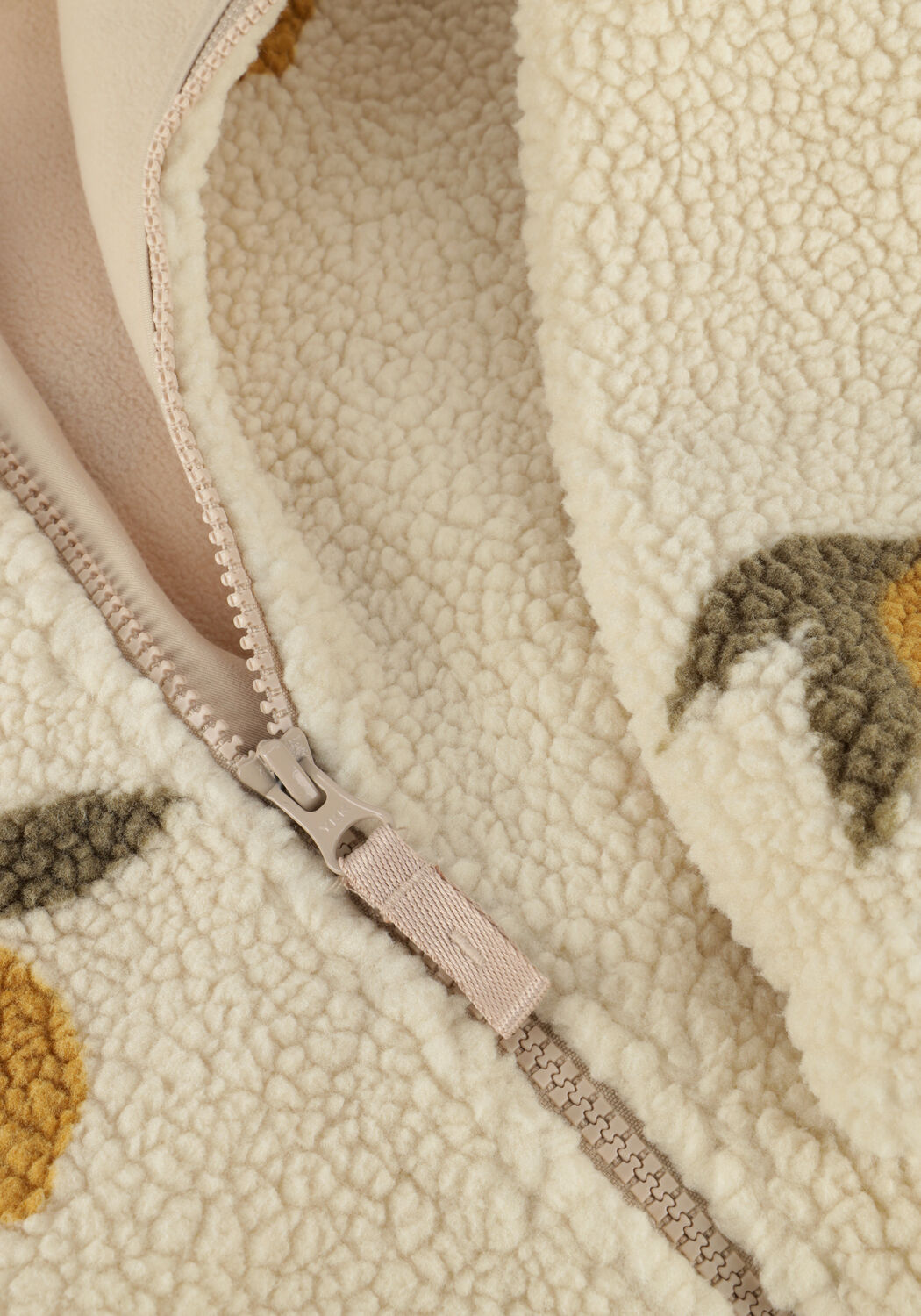 KONGES SLOJD Manteau Teddy JODY TEDDY JACKET en beige - large