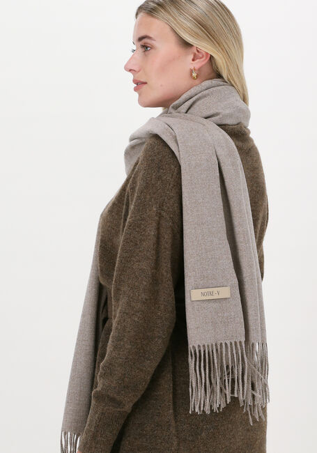 NOTRE-V 1136 Foulard en taupe - large
