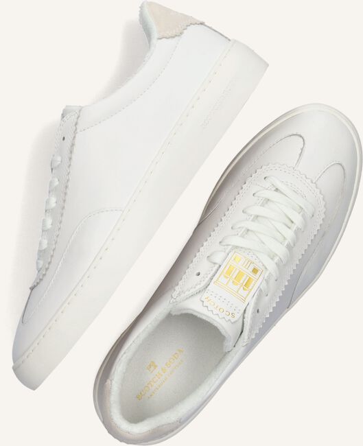 Witte SCOTCH & SODA Sneakers PLAKKA Witte SCOTCH & SODA Sneakers PLAKKA - large
