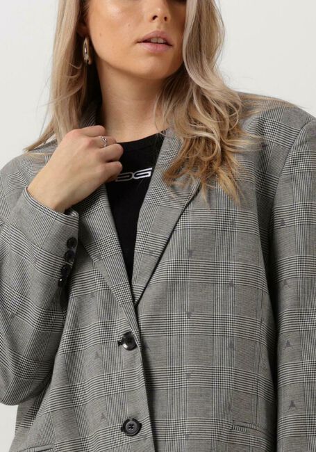 ALIX THE LABEL Blazer LADIES WOVEN SPECIAL CHECKED BLAZER en gris - large