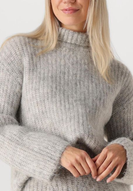 Grijze MSCH COPENHAGEN Trui MSCHANNALISA M PULLOVER - large