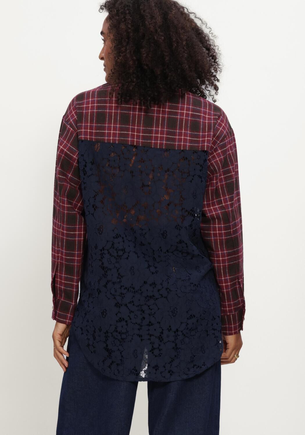 AMAYA AMSTERDAM THE MUSE BLOUSE Blouses Bordeaux - large