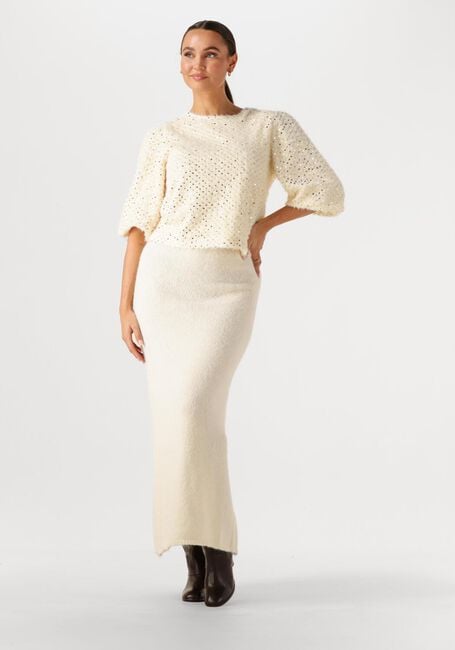 Ecru YDENCE Midirok KNITTED SKIRT EVELINE - large
