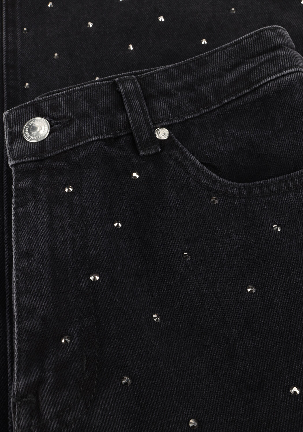 SECOND FEMALE Straight leg jeans JAYDEN DENIM JEANS en noir - large