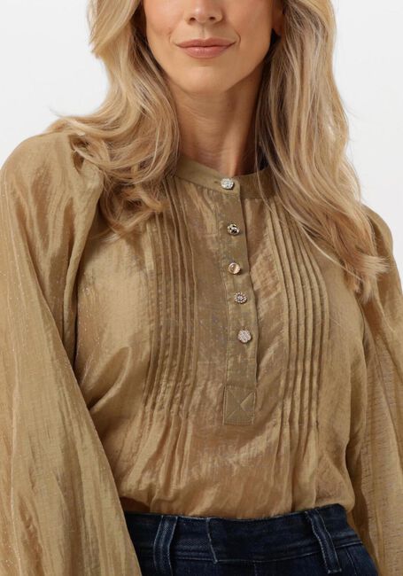 AAIKO PAULA DOTTED TEN 503 Blouses en bronze - large