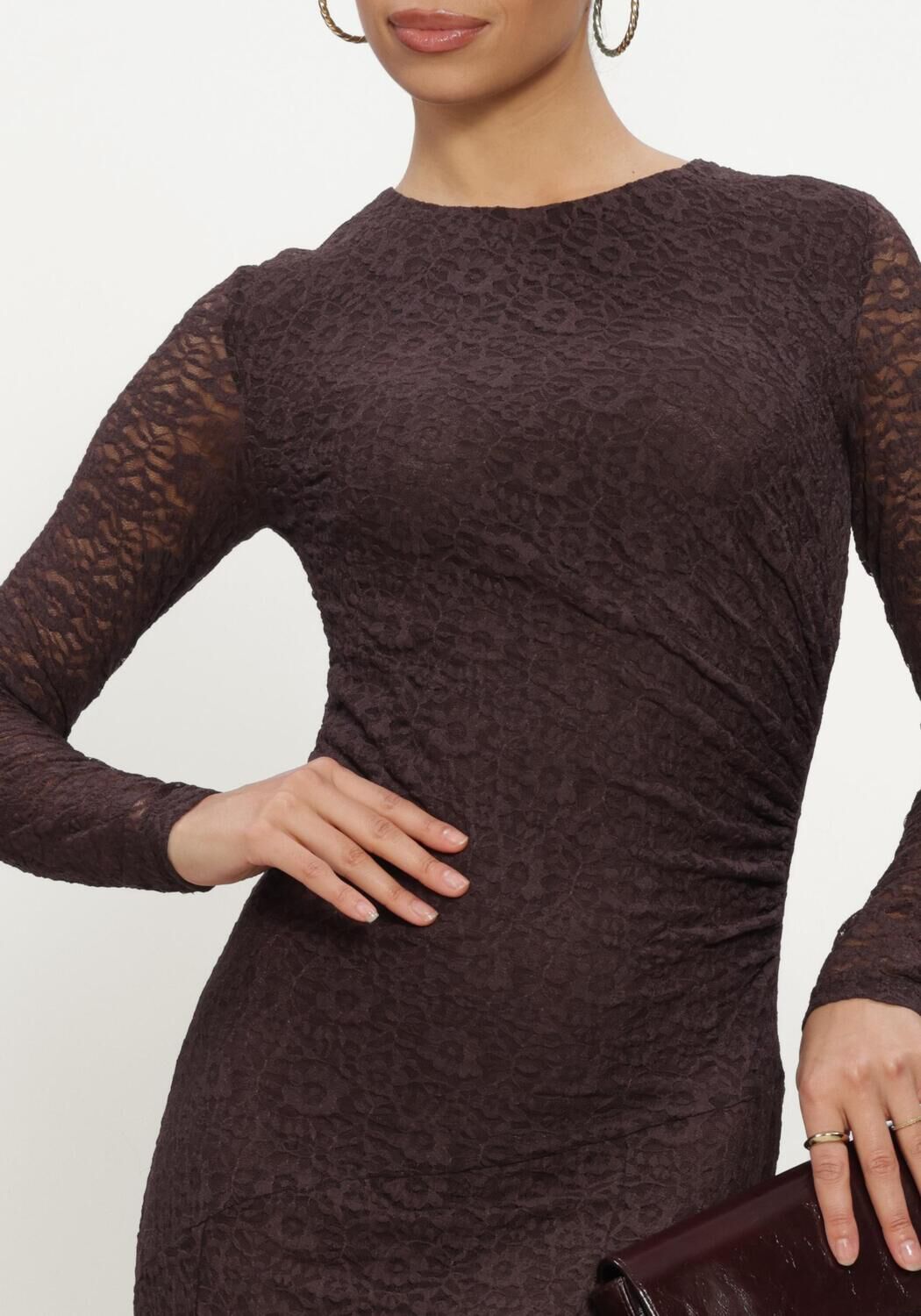 GRACE & MILA Robe maxi BIANCA en marron - large