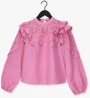 SCOTCH & SODA Blouse EMBROIDERED VOLUMINOUS SLEEVED en rose
