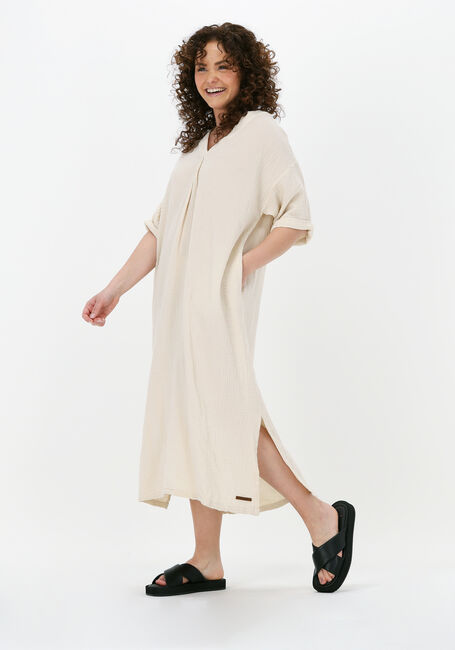 Ecru MOSCOW Midi jurk ALEID - large