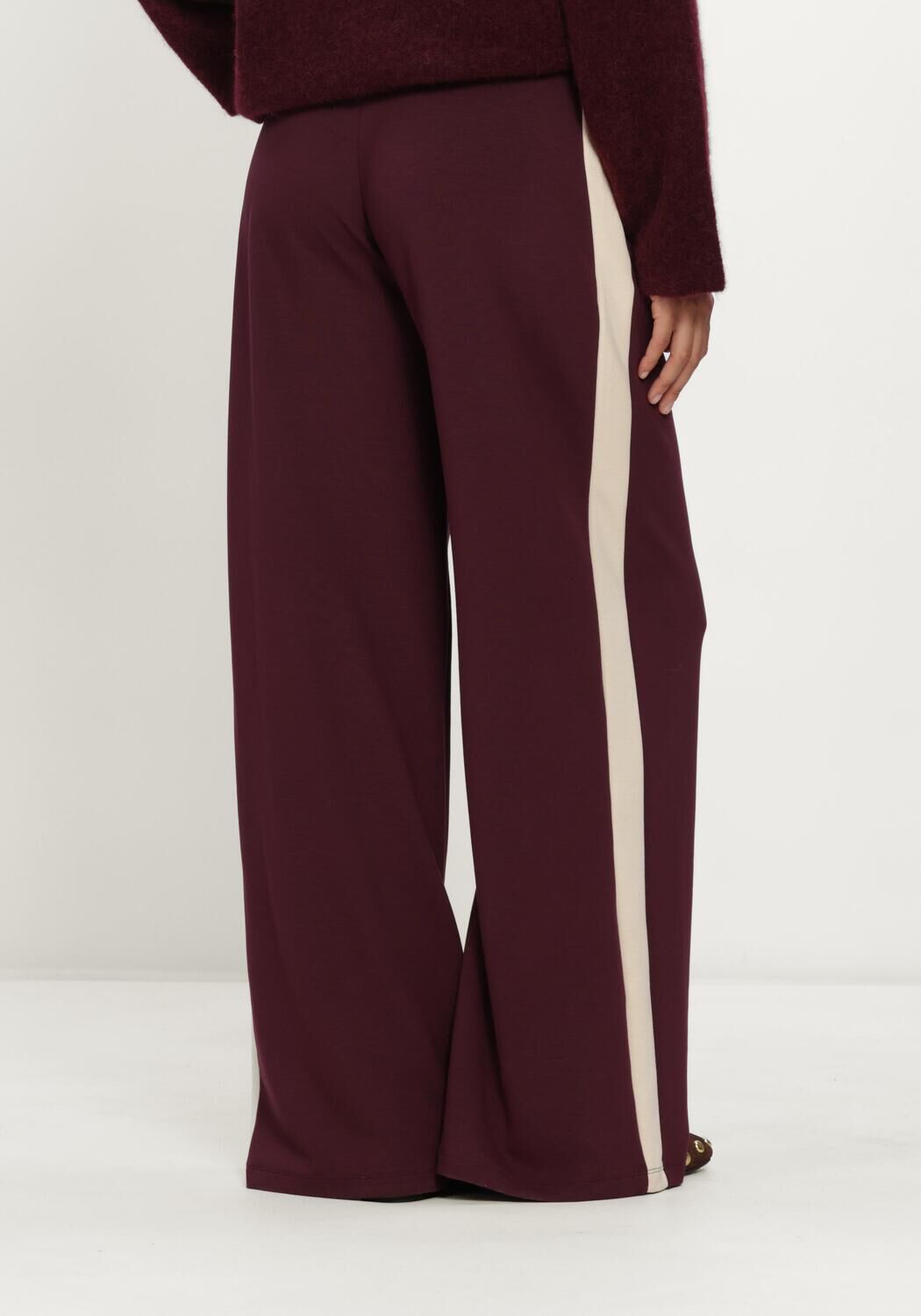 Bordeaux PENN & INK Wijde broek W26T1307 - large