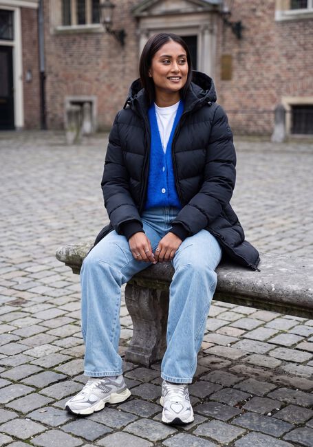 AIRFORCE Veste matelass&eacute; JADE JACKET Bleu fonc&eacute; - large