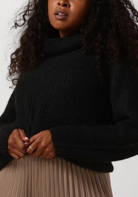 MY ESSENTIAL WARDROBE Col roulé MEENAMW KNIT ROLLNECK en noir - large