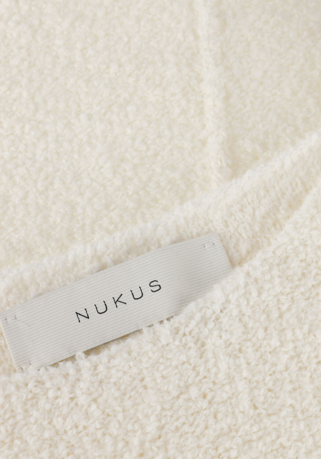 NUKUS Pull MATILDE PULLOVER BOUCLE Blanc - large